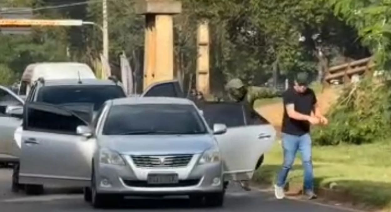 Ladrões fazem brasileiros reféns durante assalto no Paraguai