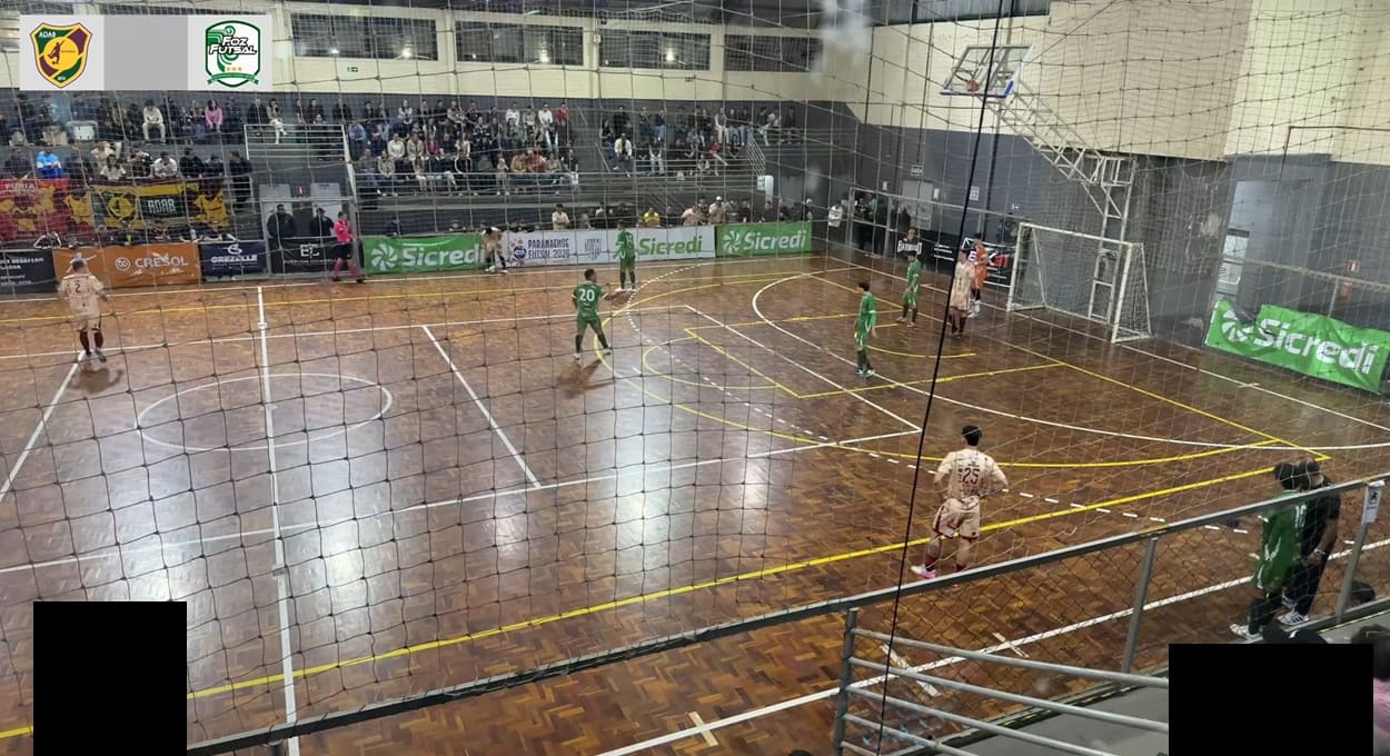 Foz Futsal perde fora de casa na Série Bronze do Paranaense