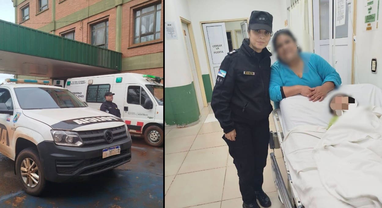 Argentina: policiais salvam criança de 1 ano que estava engasgada
