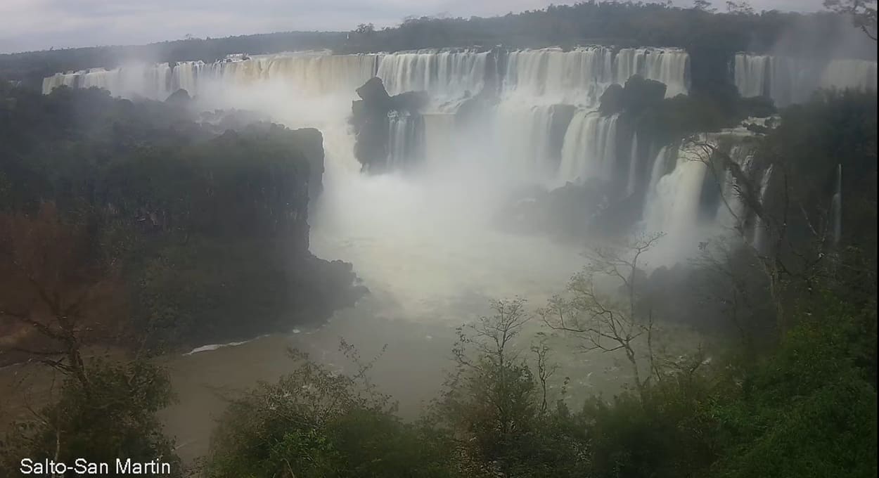 Câmera das Cataratas ao vivo: Parque Nacional Iguazú lança canal no YouTube