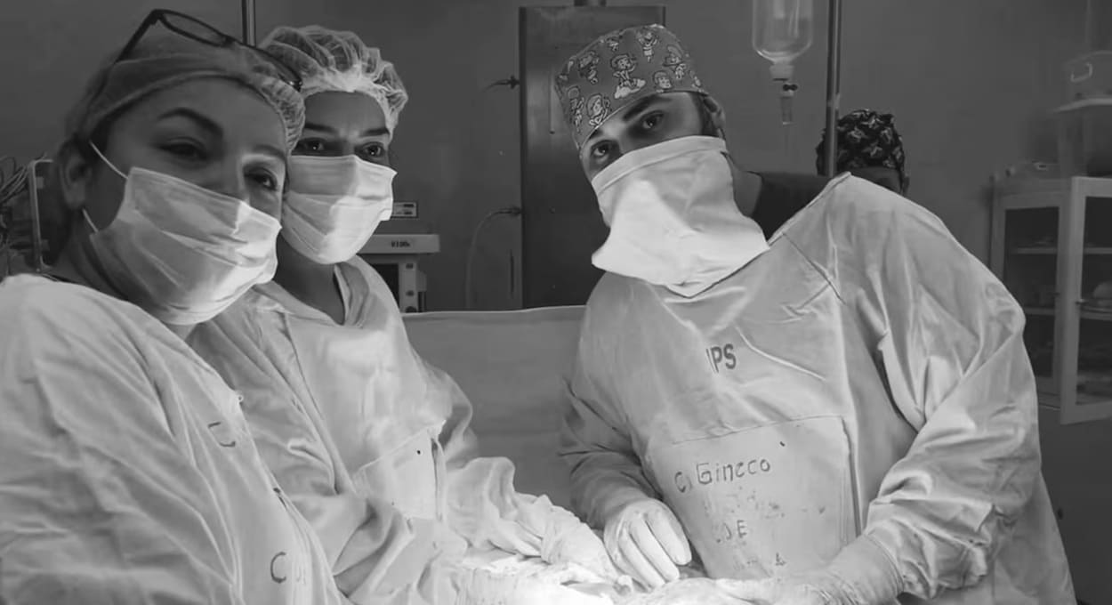 Gestante passa por parto e cirurgia para extração de tumor no Paraguai