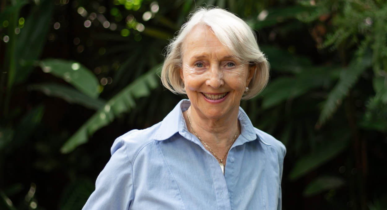 Anna Croukamp, fundadora do Parque das Aves, celebra 80 anos em Foz
