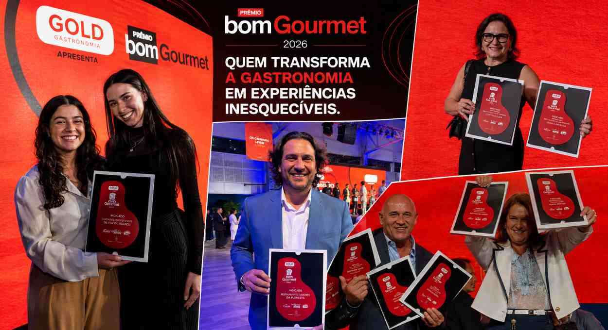 Gastronomia de Foz do Iguaçu brilha no Prêmio Bom Gourmet 2026