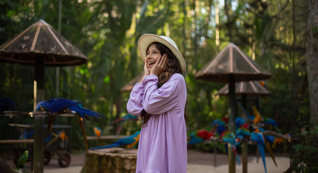 Parque das Aves tem o melhor mês de visitação em mais de 30 anos