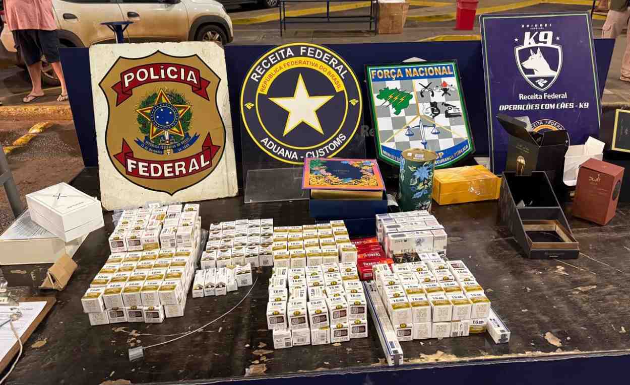 Receita Federal encontra 1.025 ampolas de medicamentos para emagrecer em perfumes