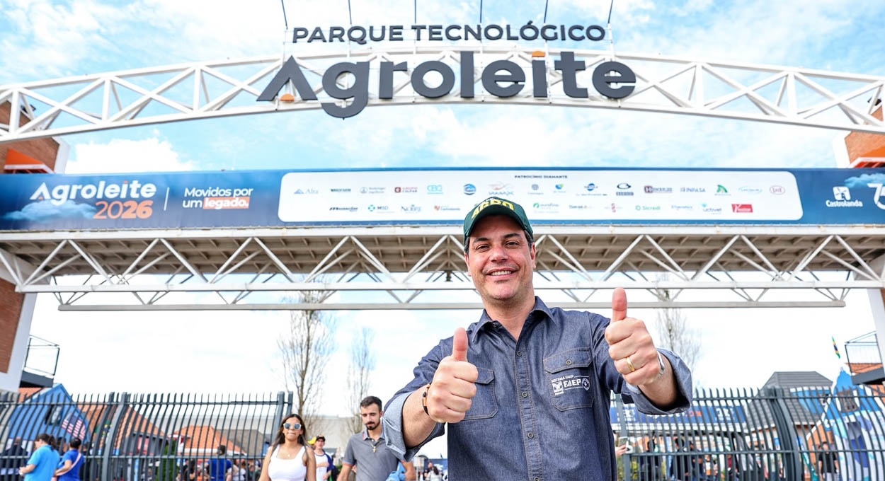 Na Agroleite, Sistema FAEP fomenta tecnologias entre produtores rurais e alunos de colégios agrícolas