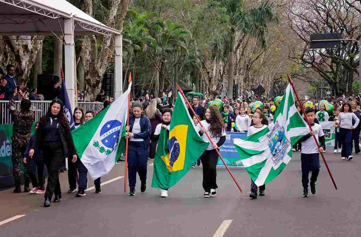 Veja como será a organização do desfile de 7 de setembro em Foz