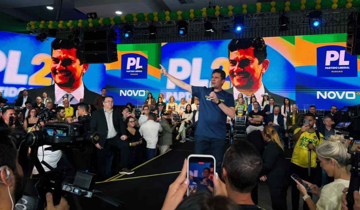 PL oficializa Sergio Moro candidato a governador do Paraná