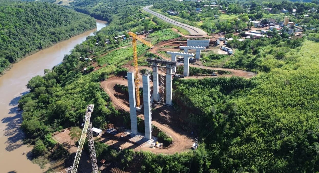 Veja a peça que falta para a abertura total da Ponte da Integração