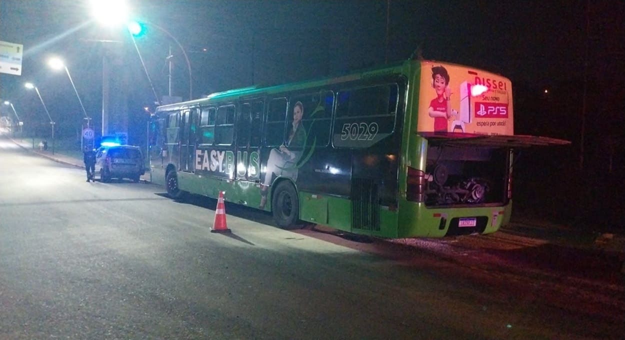 Ônibus da linha Foz–Puerto Iguazú tem princípio de incêndio