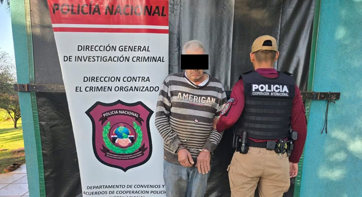 Brasileiro condenado por crime em 1999 é preso no Paraguai