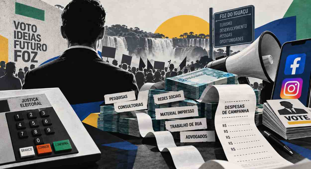 Candidatos de Foz já contrataram R$ 1,9 milhão em despesas
