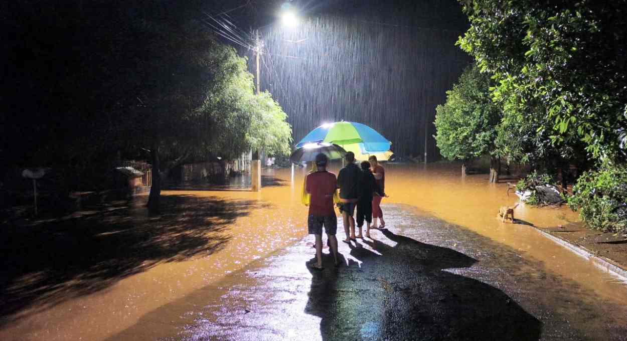 Atléticas se unem para ajudar vítimas do temporal em São Miguel do Iguaçu