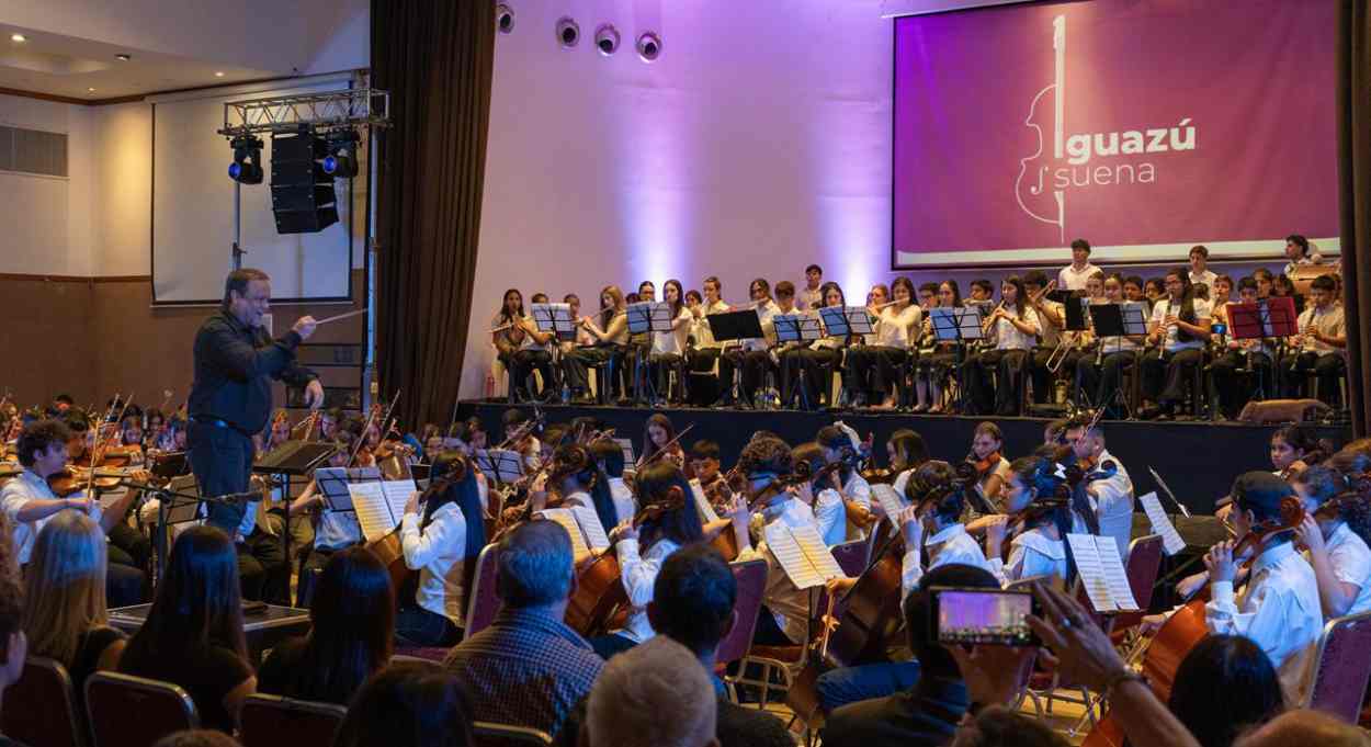Concerto reúne 22 orquestras infantojuvenis em Puerto Iguazú