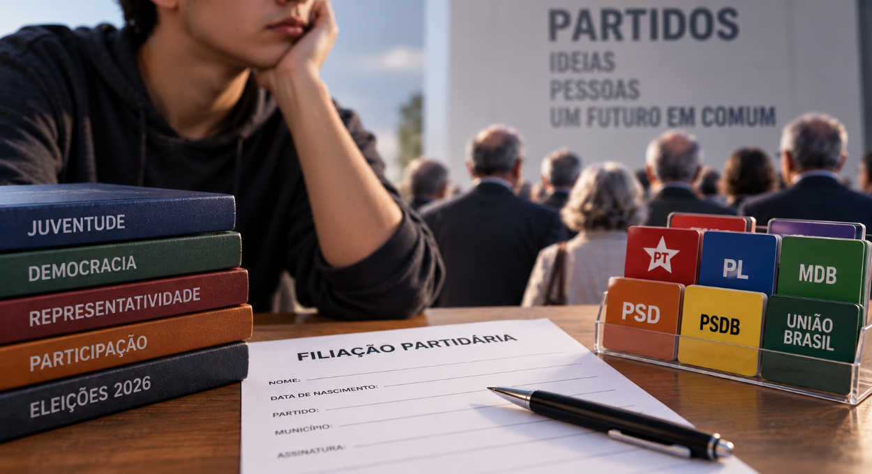 Eleições 2026: filiação de jovens cai 64% em dez anos em Foz do Iguaçu