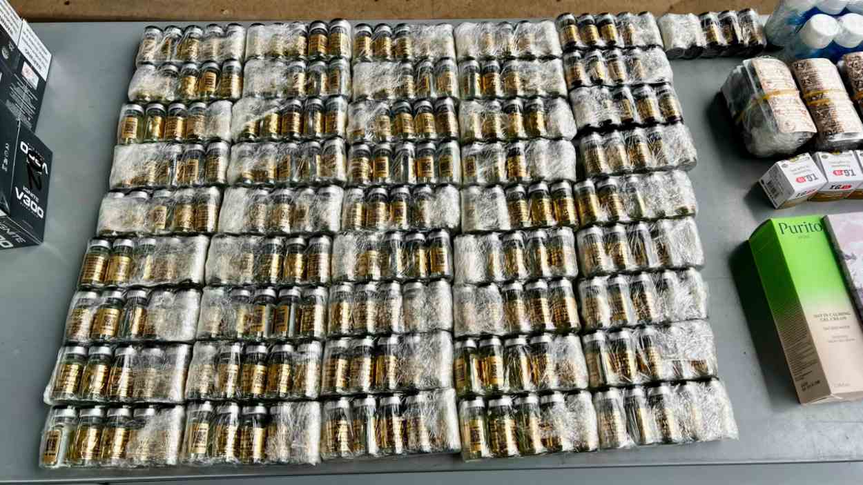 Fiscalização da Receita Federal encontra carga de R$ 200 mil em carro na Vila Portes