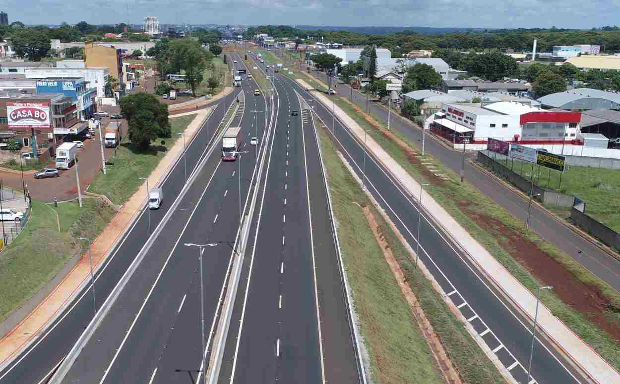 BR-277 terá interdição parcial na entrada de Foz para obras em acesso