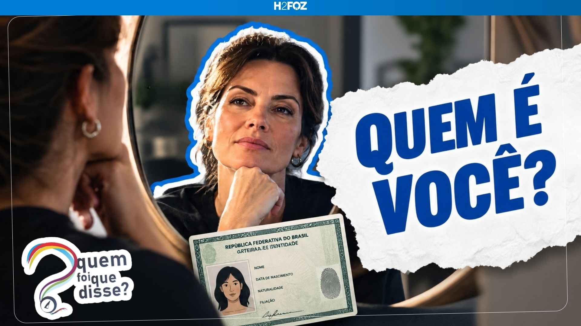 Quem é você quando ninguém está perguntando o que você faz?