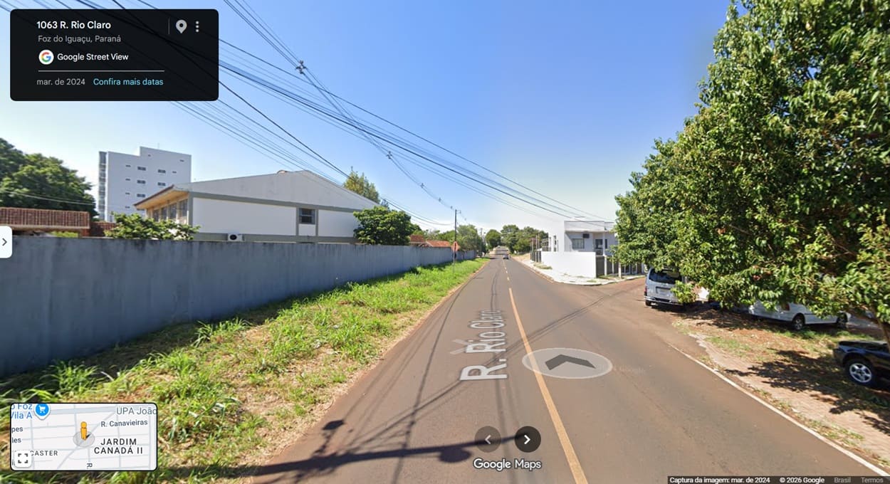 Carro do Google Street View está de volta a Foz do Iguaçu