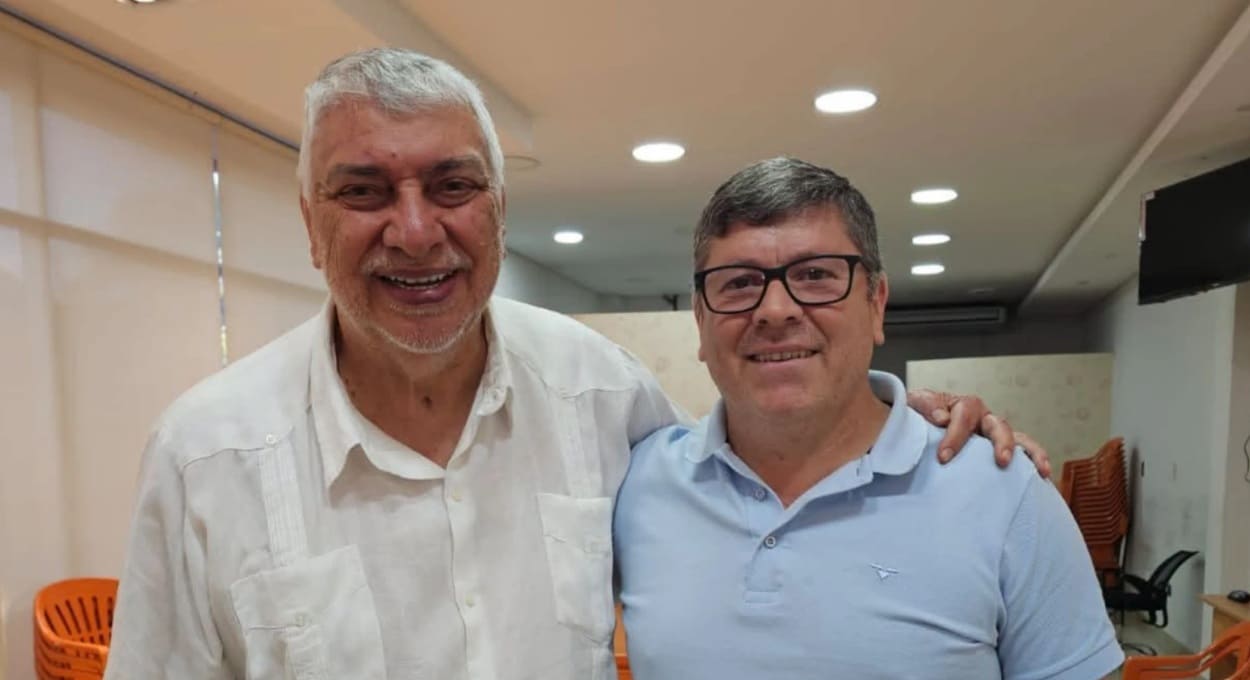 Ex-presidente do Paraguai, Fernando Lugo visita Ciudad del Este