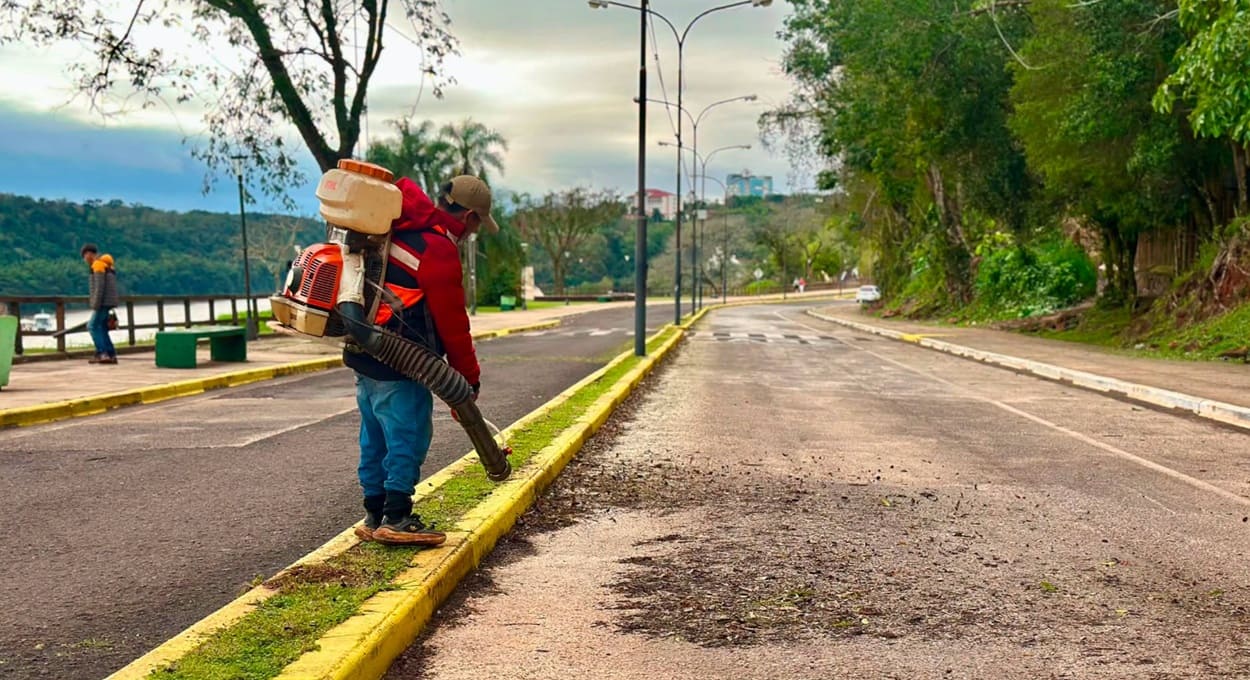 Costanera de Puerto Iguazú recebe pacote de melhorias
