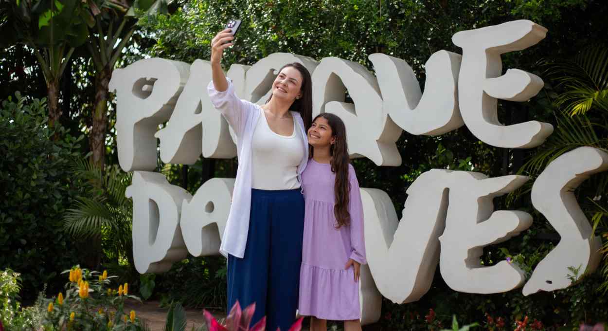 Parque das Aves tem programação especial no Dia das Crianças
