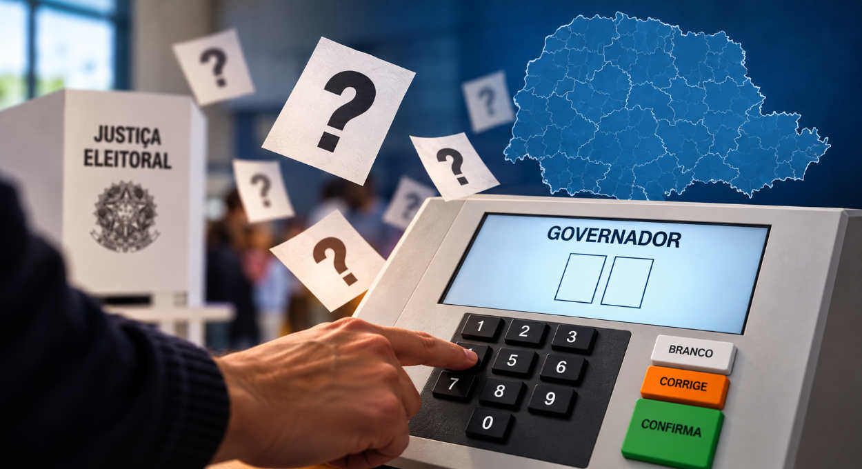 Em Foz do Iguaçu, 4,2 mil eleitores erraram o número para governador