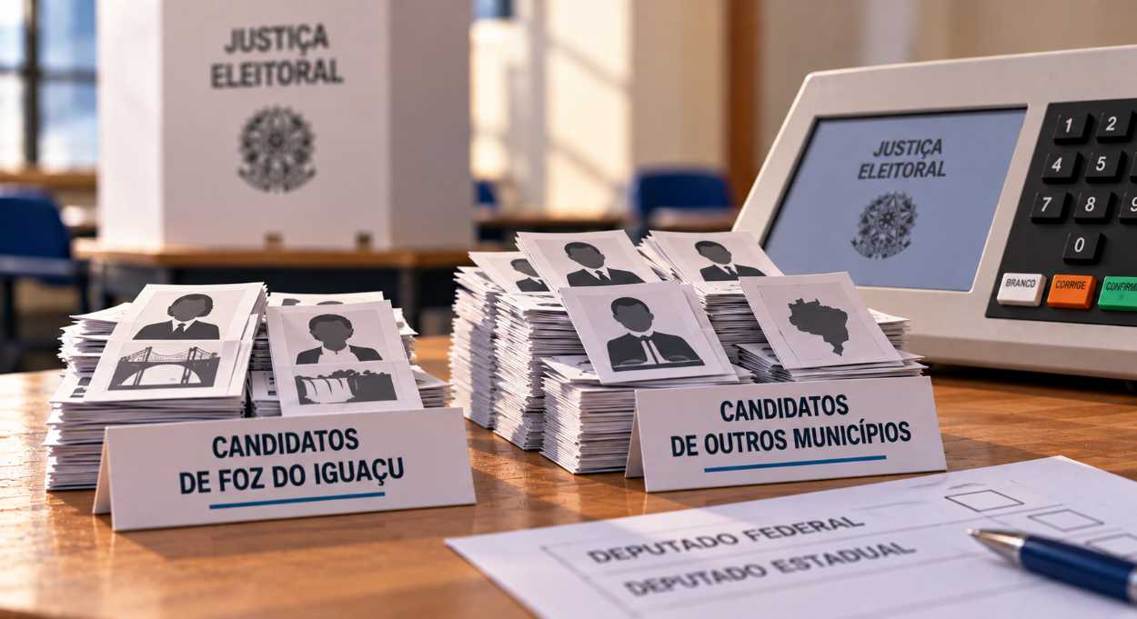 Para deputado federal, Foz deu mais votos a candidatos de fora da cidade