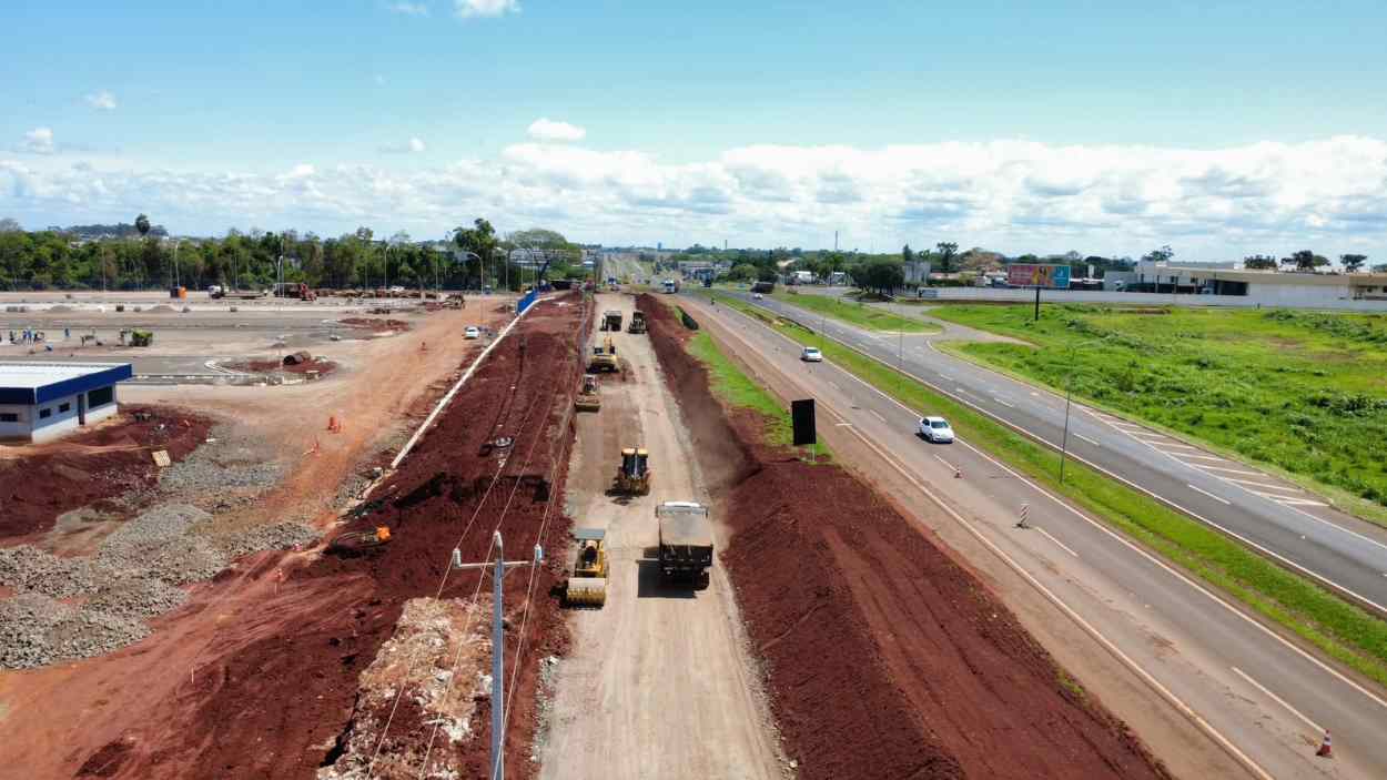 BR-277 terá novo desvio para obras do acesso ao Porto Seco de Foz