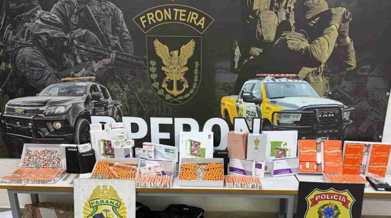 Polícia prende quatro mulheres com 1.270 ampolas de emagrecedores na fronteira