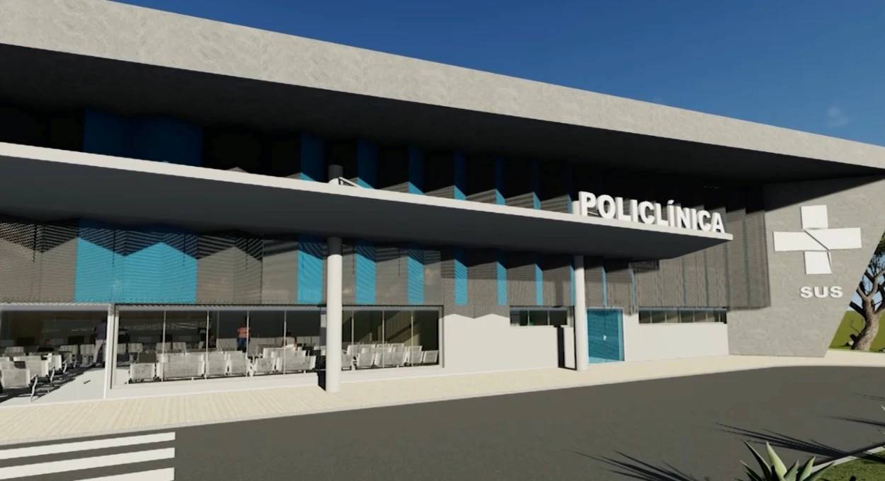 Policlínica em construção prevê melhora do atendimento na saúde em Foz