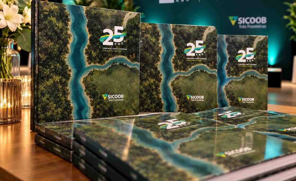 De 25 empreendedores a dois estados: livro conta a trajetória do Sicoob Três Fronteiras